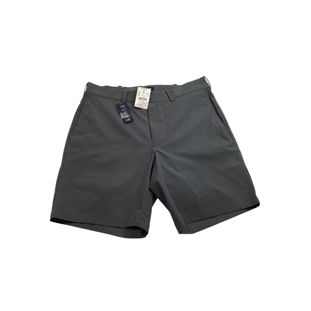 NWT J.Crew Mens Tech Shorts 7" Inseam Metal Grey Size 28